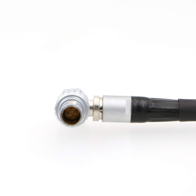 Uonecn Sound Devices XL-LB2 Timecode Input Output Cable Right Angle 5 Pin Male to BNC 31.5'' - Image 2